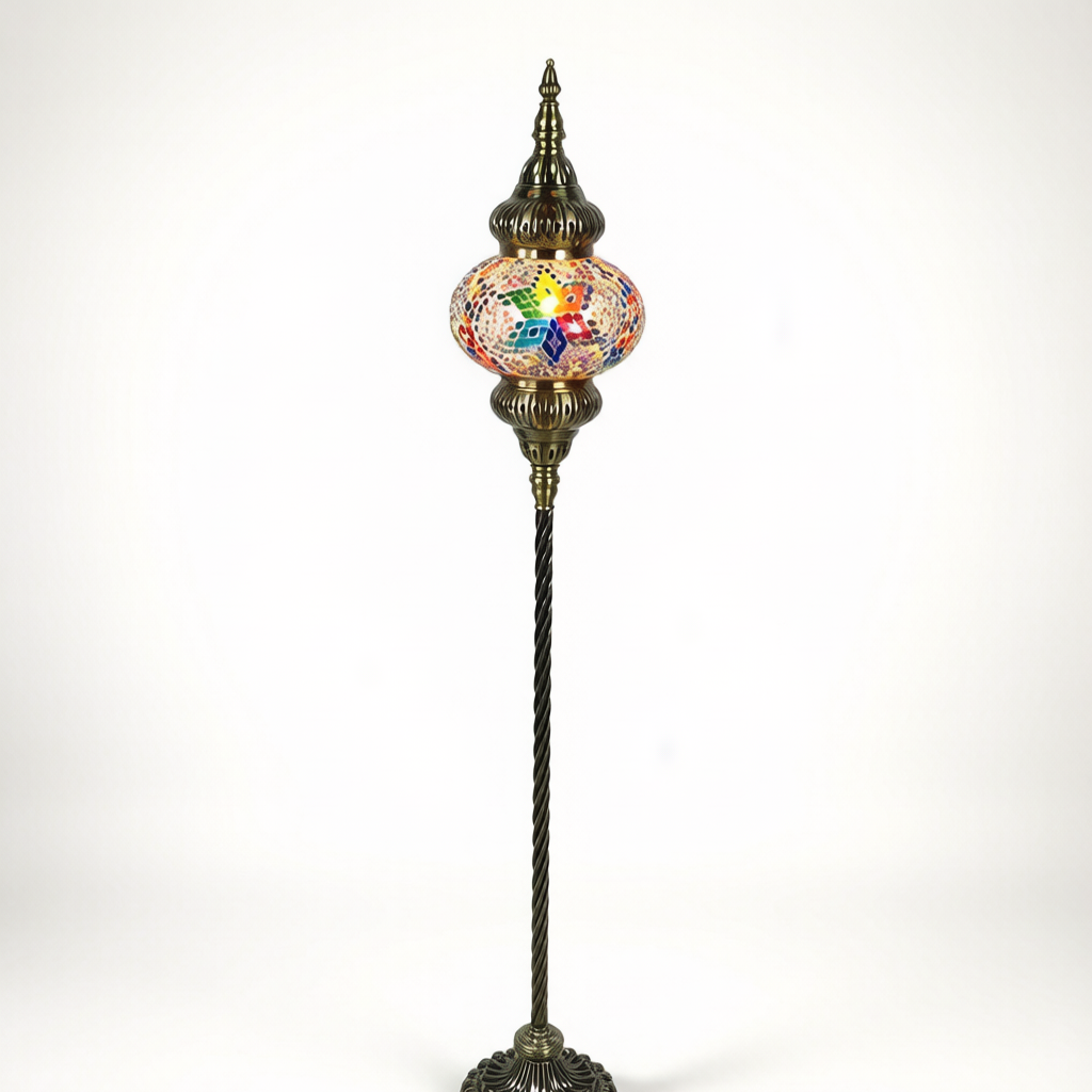 Turkish Mosaic Floor Lamp