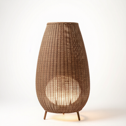 Rattan Floor Lamp