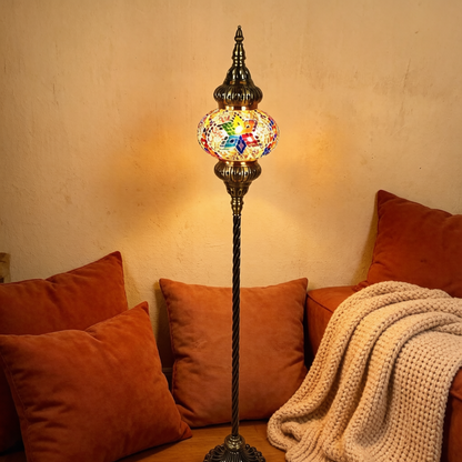 Turkish Mosaic Floor Lamp