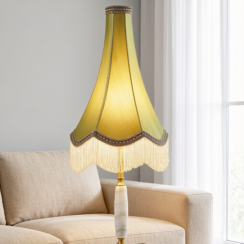 French Vintage Tassel Table Lamp