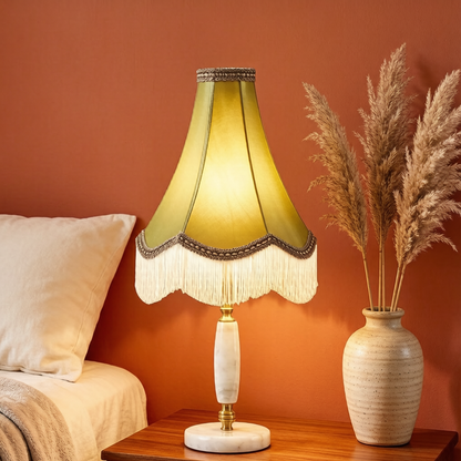 French Vintage Tassel Table Lamp