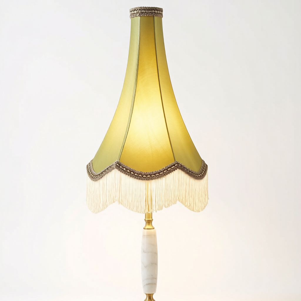 French Vintage Tassel Table Lamp